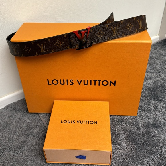 Authentic men’s Louis Vuitton Ceinture LV Sunset belt monogram 100/40 - Picture 6 of 6